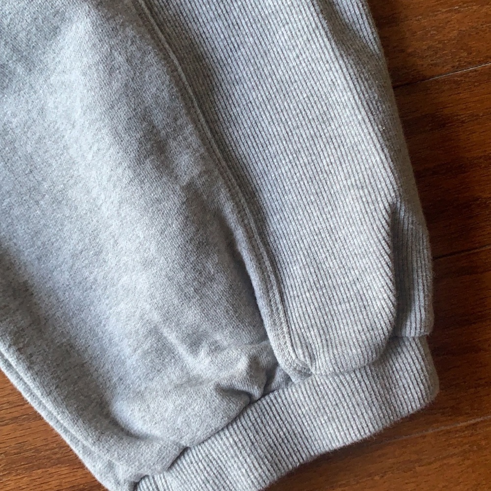 Free People Movement Grey Oversized Sweatpants Joggers Size Large - Picture 14 of 14